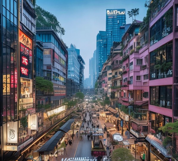 广西壮族自治区桂林叠彩商贸城，城市与商业完美结合——商业价值与生活品质的完美融合